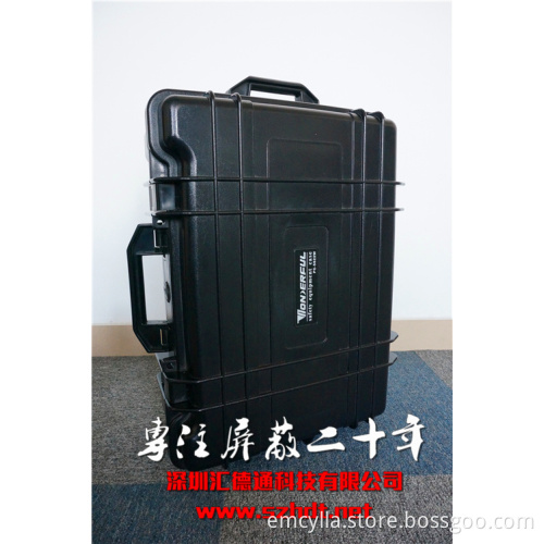 5 Channels Portable Military High Power (Built-in Battry) Cellphone Jammer, Military Portable Bomb Signal Jammer, Phone Bomb Blocker